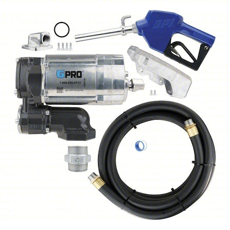 GPI V20-115AU Electric Drum Pump, Cast Iron, 230 V AC