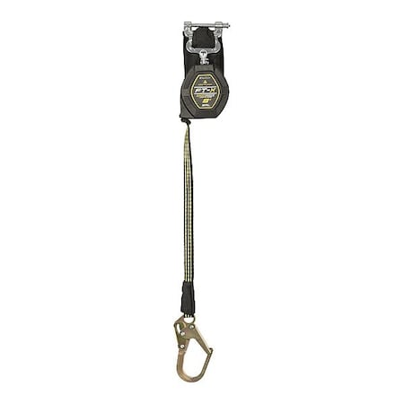 Falltech 84008SP0 EdgeCore(TM) Self-Retracting Lifeline, Quick-Connect, Aluminum, 1 Leg(s), 420 lb Weight Capacity