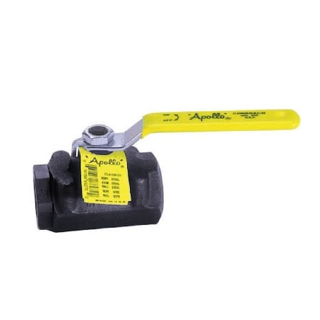 Apollo Valves 73A10827 Manual 2-Way Ball Valve, NPT, Carbon Steel