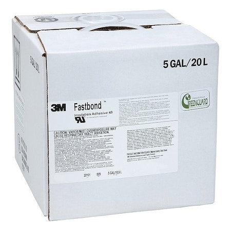 3M 50044 ContactCement, Clear, 5 gal, Drum, Fastbond