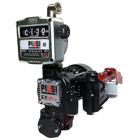 Piusi F0039651A Electric Drum Pump, Cast Iron, 120 V AC