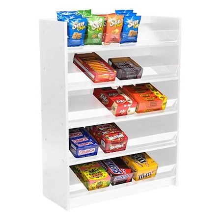 Specialty Store Services 7777W Floor Display, Wht, 48