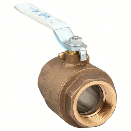 Apollo Valves 77CLF14801A Manual 2-Way Ball Valve, NPT, Brass, Bronze