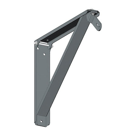 Schaefer WM30D-SS MountingBracket, Silver, SS, 26 in L