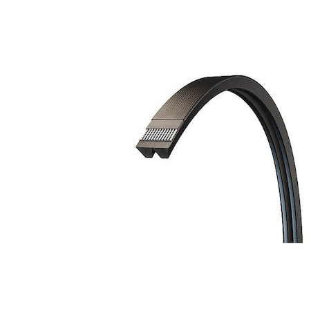 Continental 20059779 Banded Cogged V-Belt, Conti VX Torque Team Advanced, 3VX, EPDM, 54.20 in, 3/8 in Top Width