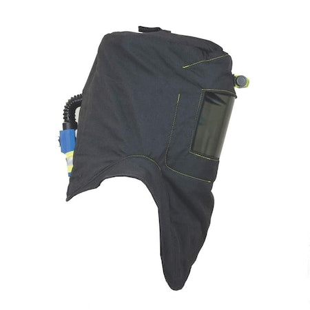 Oberon TCG25-C+HVSL Arc Flash Hood, 3 PPE CAT, 27 cal/sq cm, Ventilation Sys. & LED Lamp, Universal