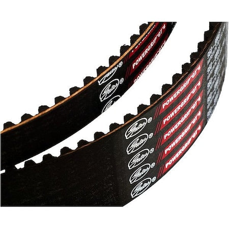 Gates 4578-14MGT-115 Modified Curvilinear Timing Belt, 327 Teeth, Ethylene Elastomer, 4578 mm Wide, 14 mm Pitch