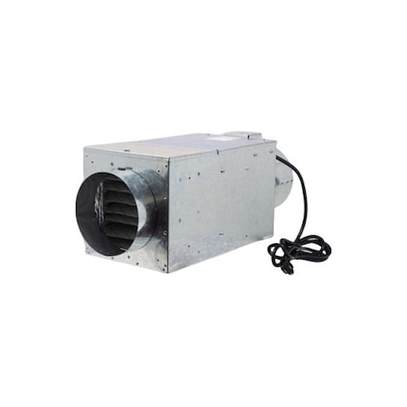 Field Controls FAPV-L In-Line Duct Fan, ABS Plastic, 120V AC