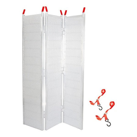 Black Widow TFS-7754 Automotive Loading Ramp, Aluminum, 1 7/8