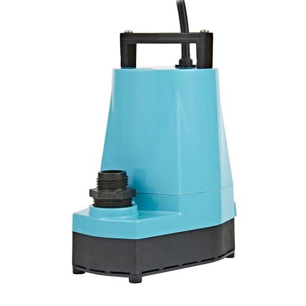 505723 Little Giant Pump 10 ft corded utility pump, 115V AC condensate pump
