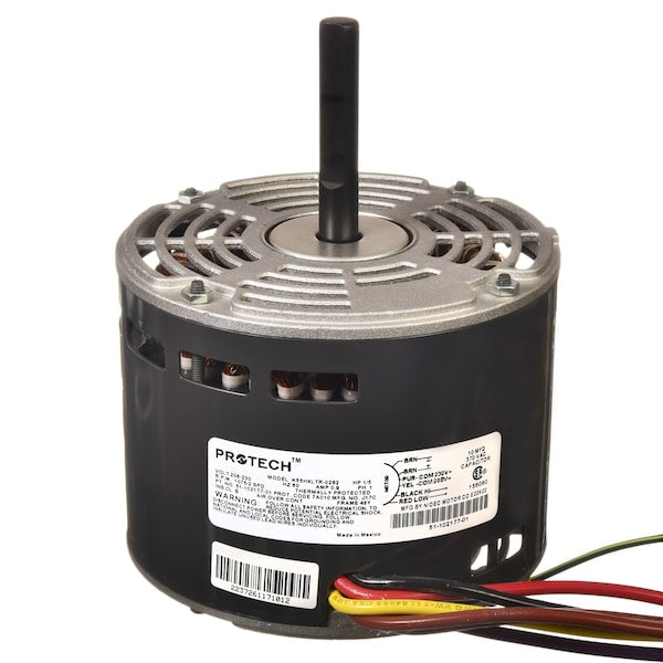 51-102177-01 Rheem Motor 1-Phase 1/5 HP 1075 RPM 2-Speed 208-230V