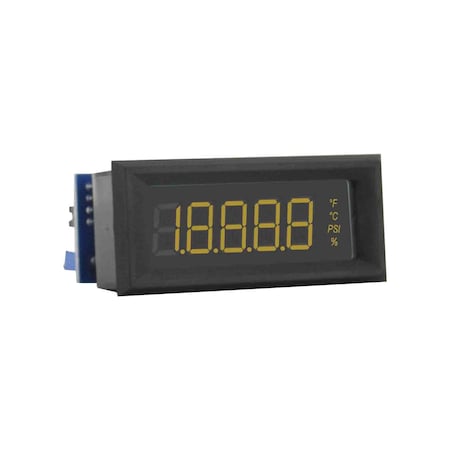 Dwyer Instruments DPML-402 Digital Panel Meter, LCD Display