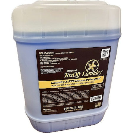 Hygenall HTL20255G Laundry Detergent, 5 gal, Jug