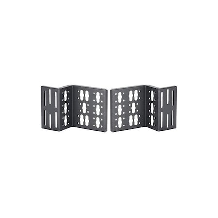 Panduit CVPDUB PDU Mounting Bracket Kit, 6 in, Black