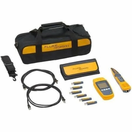 Fluke Networks MS-POE-KIT Cable Tester Kit, Connector Type RJ45