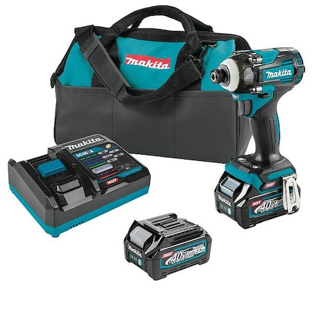 Makita GDT04D Cordless Impact Driver Kit, 40 V DC
