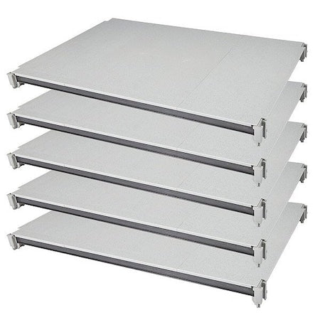 Cambro EXSK1836S5480 Shelf Kit, 36 in L, Speckled Gray