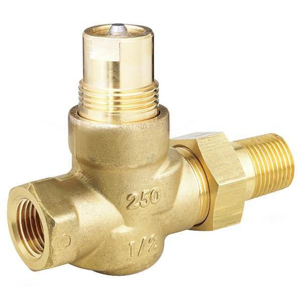 599-02039 Siemens 1/2 in NPT Hydronic Globe Control Valve, 2.5 Cv