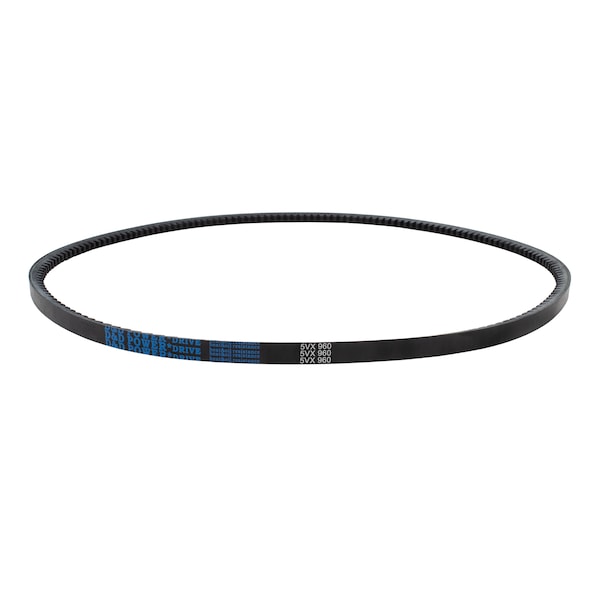 5VX960 Gates Wedge V-Belt, 96 in Outside Length, 5/8 in Top Width, 1 Rib