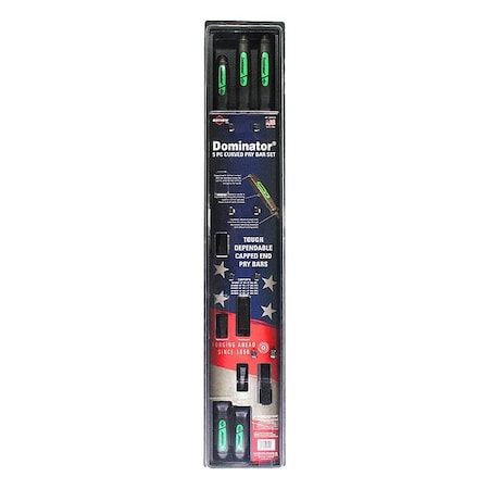 Mayhew 61366GN Pry Bar Set, 38 1/2 in L