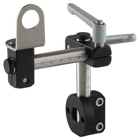 Otto Ganter MT15-2W-90-LV-S100-S100-BRKT-M12 Sens Mnt Kitw/Handl, SS, 45 mm L, SS