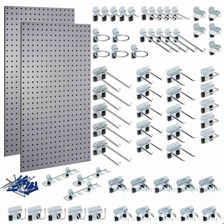 Triton Products LB2-GKit 63 pc LocHook Assortment W/ (2) 24