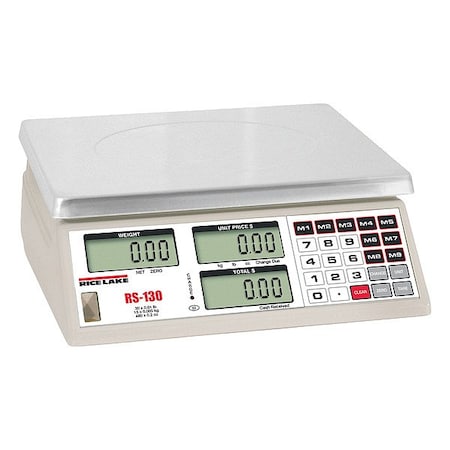 Rice Lake Weighing Systems 167941 FoodScale, 0.01 lb/0.005kg/0.2 oz
