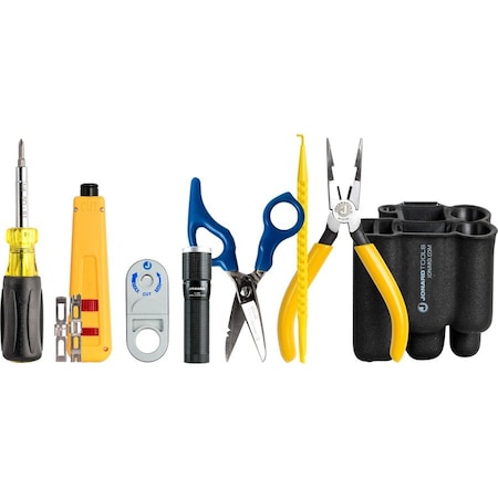 Jonard Tools TK-17 Punchdown Tool Kit, 9 pcs.