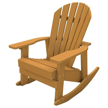 Ultrasite PB ADCHACED Adirondack Rocking Chair, Resinwood, Cedar