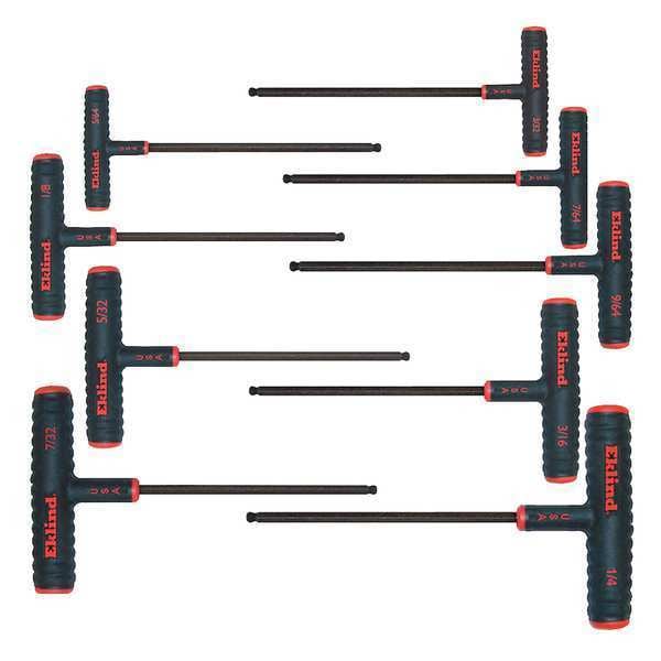 60809 Rheem Hex Key Set for SAE fasteners (T-Shape, 9 piece)