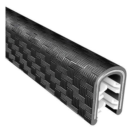 Trim LOK INC ETPB8x3/16-100 Edge Trim Plus, Black, 100 ft L