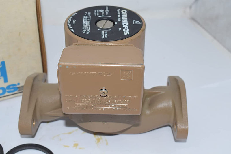 UP43-75BF Grundfos 1/6 HP 1-speed bronze flanged circulator pump, 115V