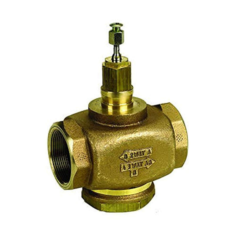 V5011N2006 Honeywell 1/2 in two-way globe valve, steam, NPT, direct acting
