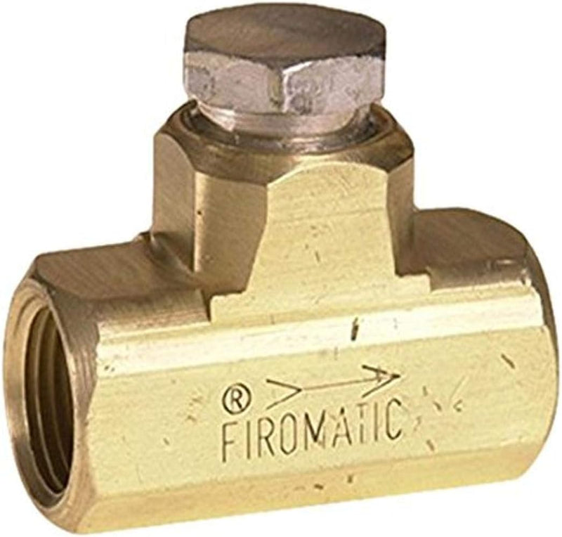 B100HCV Firomatic 3/8 NPT x 3/8 NPT Globe Check Valve