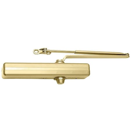 LCN 1461-REG 696 Door Closers, Matte Brass, Non-Handed, Hydraulic