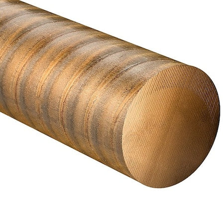 Ampco Metals 181-0125-024 Ampco18 Bronze Rod, 1 1/4 in O.D., 24 in L