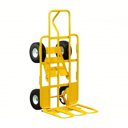 Snap-LOC SLV0750HC4Y-G Cart, 24 in, 50 in, Yellow, Steel, 750 lb