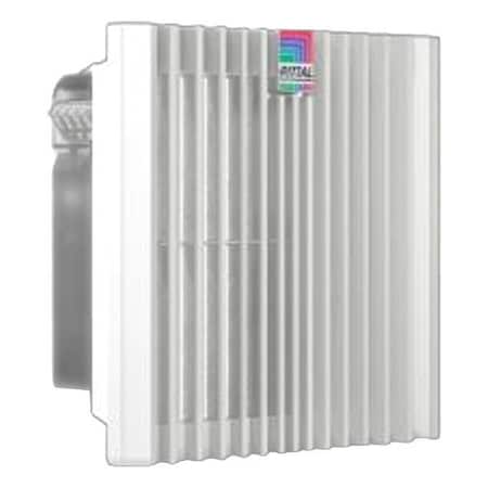 Rittal 3243900 Axial Fan, Gray, Plastic, 12-11/16 in H