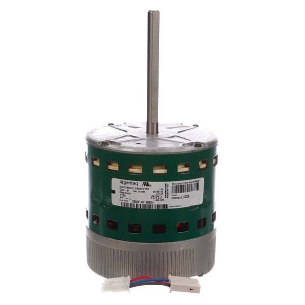6503V Genteq Direct Drive Blower Motor, ECM, 1/3 HP, 1,050 RPM, 120/240V AC