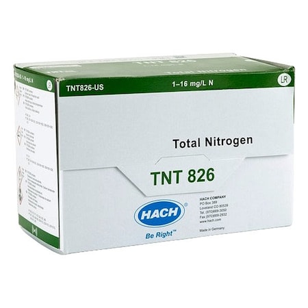 Hach TNT826 Nitrogen Vial Test, Vial