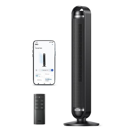 Dreo DR-HTF011S CirculatingFan, Black, Stationary, Plug-In
