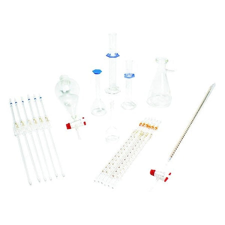 United Scientific GLSKIT4 Lab Glassware Set, Glass
