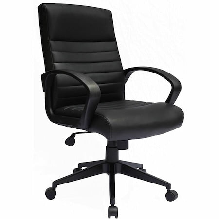 Boss Office Products B426-BK Office Chair, 42.5 in H, Black
