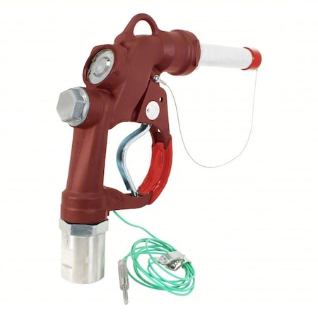 Husky 13739219N Fuel Nozzle, Red, 7 in Aluminum Spout