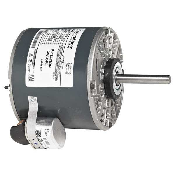 6986 U.S. Motors Condenser Fan Motor, 1/3 hp, 208-230V AC