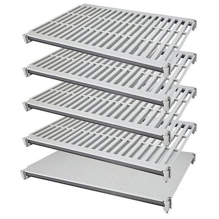 Cambro EXSK2148VS5480 Shelf Kit, 48 in L, Speckled Gray