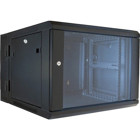 Video Mount Products ERWEN-6E Hinged Wall Equipment Rack Enclosure
