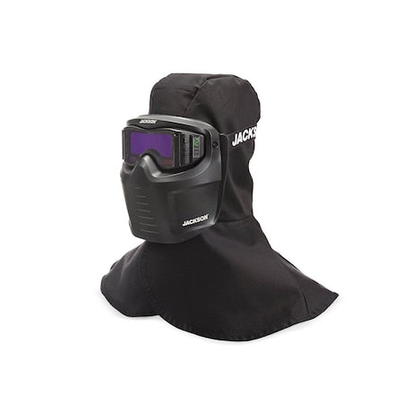 Jackson Safety 46200 Welding Mask, Black, Clear Lens