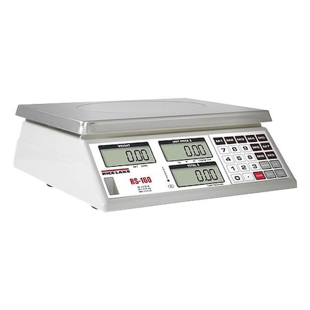 Rice Lake Weighing Systems 167942 FoodScale, BacklitLCD, 0.02 lb/0.01kg/0.5 oz