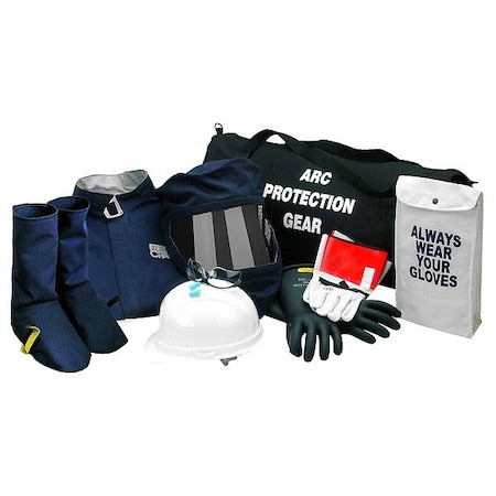 Chicago Protective Apparel AG32-CL-3XL-12 Arc Flash Coat and Legging Kit, Navy, 3XL